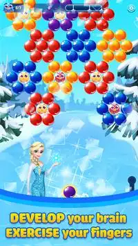Bubble Shooter Ice Princess - Ice Queen Bubble Screen Shot 2