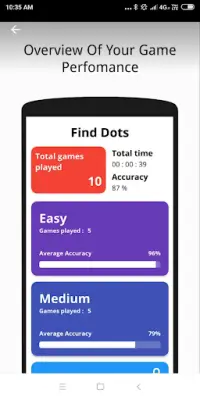 Dots Finder: A Memory Boosting Brain Dots Game Screen Shot 0