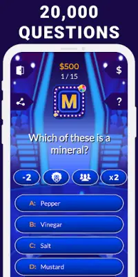 Billionaire - Mega Quiz Online GK Trivia Screen Shot 0