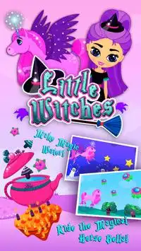 Little Witches Magic Makeover Screen Shot 1