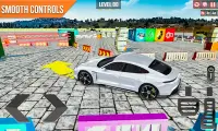 Multiplayer car parking real 3D modern city game Screen Shot 1