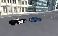 Polis arabası sürüş simülatörü Screen Shot 2
