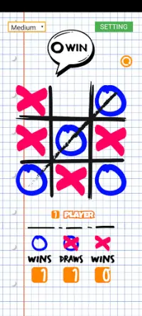 Tic Tac Toe Schoolday Screen Shot 6