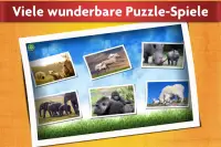 Puzzlespiel mit Baby Tieren Screen Shot 6