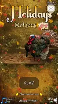 Hidden Mahjong: Holidays Screen Shot 0