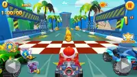 Car Racing SuperHero 3D Screen Shot 0