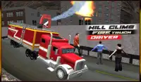 Up Hill Fire Truck Rescue Sim Screen Shot 16