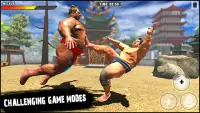 fisiculturistas luta livre 2k20: 3D jogos de luta Screen Shot 0