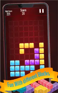 Blokkeer gratis Infinity puzzelspel Screen Shot 0