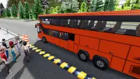 未舗装道路 バス シミュレーター： コーチ 運転 ゲーム 2021年 Screen Shot 1