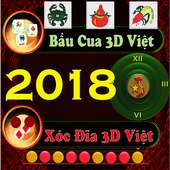 Game Xốc Đĩa Bầu Cua 2018 (Game bầu cua 3d 2019)