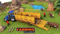 Modern Farming Tractor Simulator: Tractor Games Screen Shot 3