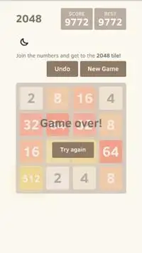 2048 Puzzle Screen Shot 4