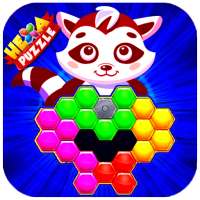 Kitty Hexagon Block Puzzle