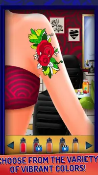 Tattoo Salon - Tattoo Drawing,Girls Makeup Games Screen Shot 1