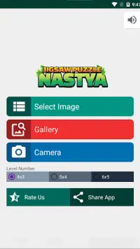 Nastya Jigsaw Puzzle Games Screen Shot 5