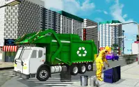 Garbage Truck Trash Simulation Screen Shot 2