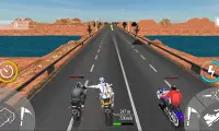 Bike Attack Race Highway Tricky Stunt Rider Screen Shot 3