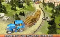 Offroad Tractor Driving Farmer Sim: Road Train Screen Shot 2