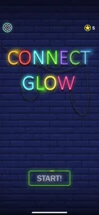 Connect Glow Puzzle Game Screen Shot 0