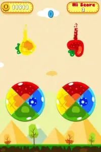 Cute Fruit Fall Screen Shot 4