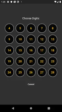 Number Blink 4 - Memory Game in a Flash Screen Shot 3