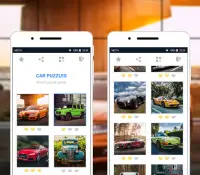 Puzzle samochodowe: inteligentne gry mozaikowe Screen Shot 8