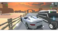 Polygon Traffic Racer 3D: Highspeed Highway Games Screen Shot 5
