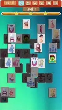 Mahjong Emoji game Screen Shot 0