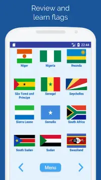 Flags of the countries - Quiz Screen Shot 2