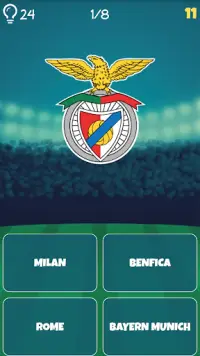 Clubs de Football Logo Quiz Screen Shot 2