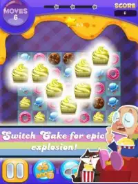 Candy Cake Crush Sugar Smash Screen Shot 6
