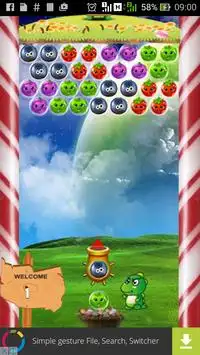 Bubble Shooter Fruit Screen Shot 1