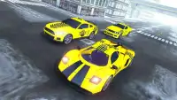 雪のタクシー駐車Sim 3D 2017 Screen Shot 10