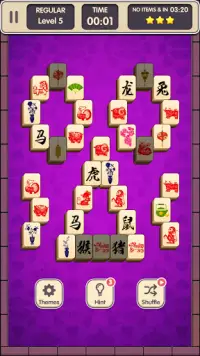 Mahjong Solitaire - Tile Connect Screen Shot 2