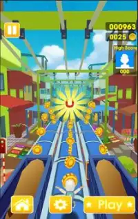 Princess Endless Run: Train Subway Surf Screen Shot 3