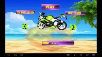 Beach Racing Moto 3d Screen Shot 1
