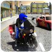 Police Motorbike Sim : Criminal Chase Cop Rider 3D
