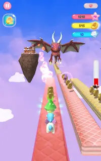 Princess Unicorn: Dragon Escape Screen Shot 19