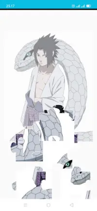 Sasuke Game Puzzle Jigsaw Screen Shot 2