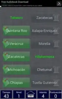 Mexico States Geo Match FREE Screen Shot 1