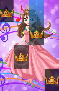 Piano Princess Tiles :  Princess Music Queen Game Screen Shot 2