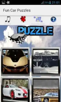 Fun Car: Puzzles For Kids Free Screen Shot 3