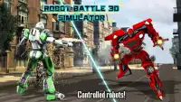 Robot de combat 3D Simulator Screen Shot 2