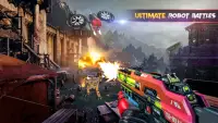 Robot Commando Schieten Staking: Schieten Spellen Screen Shot 2