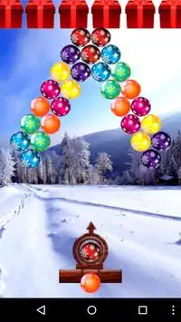 Christmas Bubble Shooter Screen Shot 3