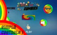 Emoji vs Zombies : Jump, Run and Get High Scores Screen Shot 8