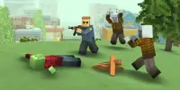 Last Zombie Craft: Free Shooting Game Screen Shot 2