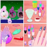 nail art designs game Screen Shot 2