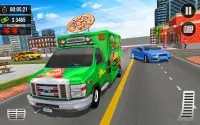 Pizza Delivery Van Driver Game Screen Shot 0